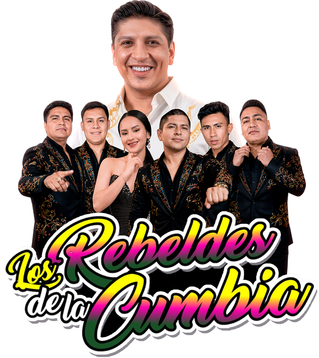 personajes de los rebeldes de la cumbia en yacumama